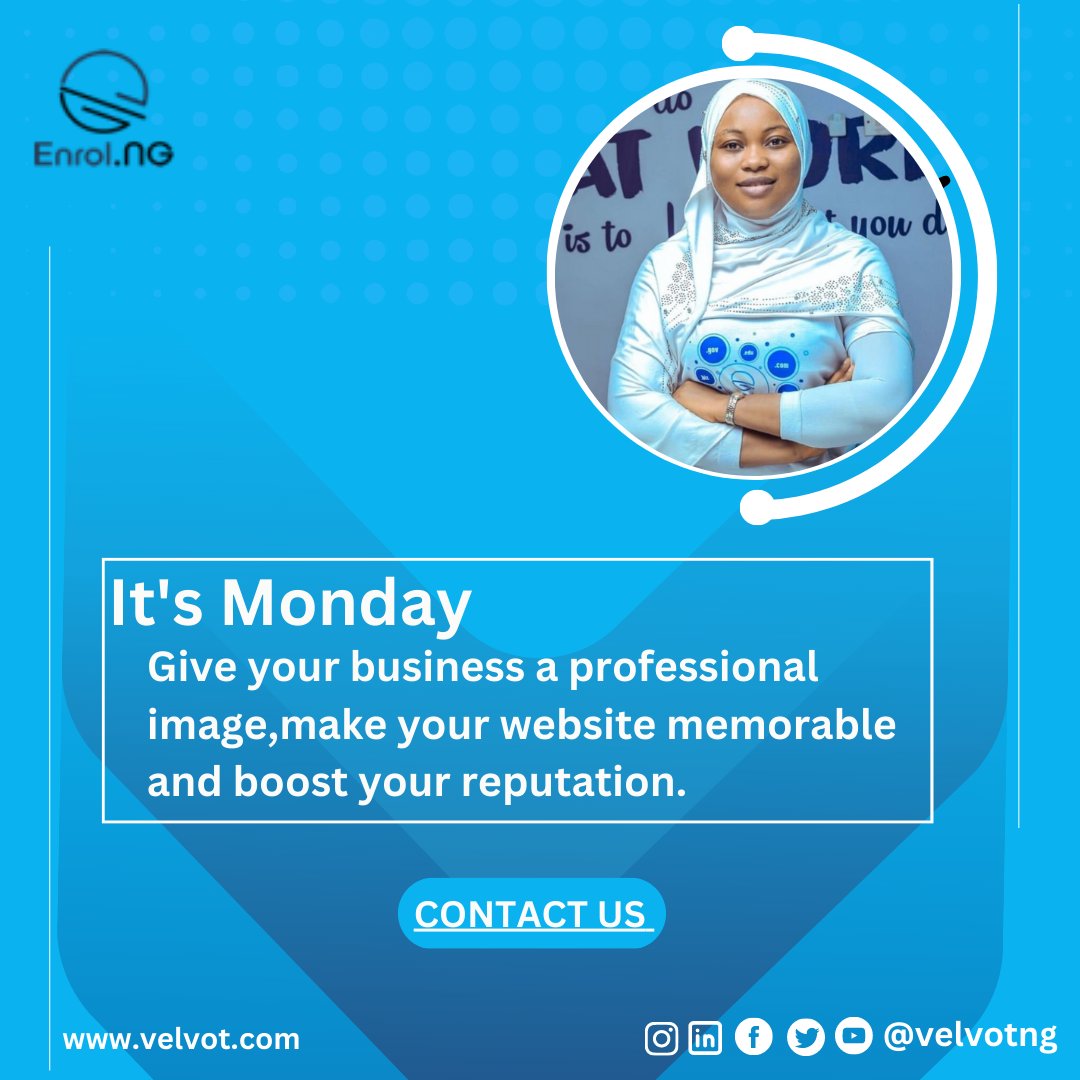 It's Monday. Another Opportunity to give your business digital advantage.

#business #digital #opportunity #enrolnow #entolng #web #website