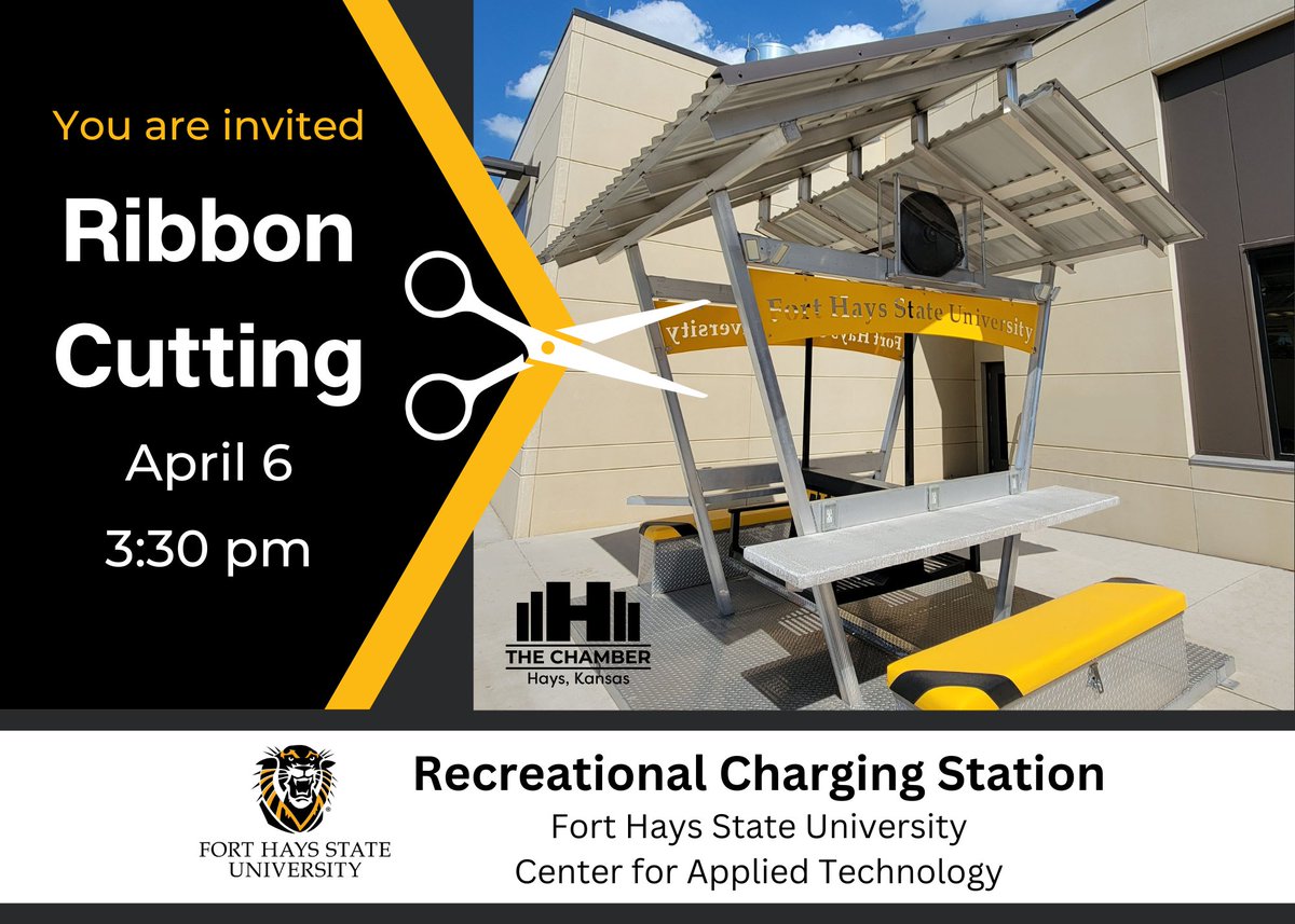 You are invited to help us celebrate the completion of the Recreational Charging Station!  We are excited to share this event with you &amp; those who have committed funding, provided services, and participated in the undergraduate research course that designed &amp; built this project.