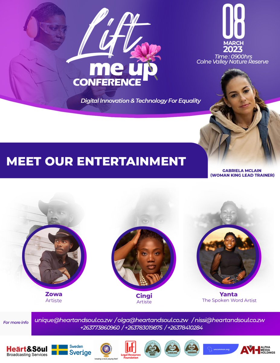 CingiVoice's tweet photo. Next stop😍😍😍
Have you bought your ticket???
#LiftMeUpConference https://t.co/n3iN900M9L