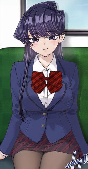 古見さんは、向かいの席の男性をパンチラで誘惑したい。【Part 1】
Komi wants to seduce the man across from him. 