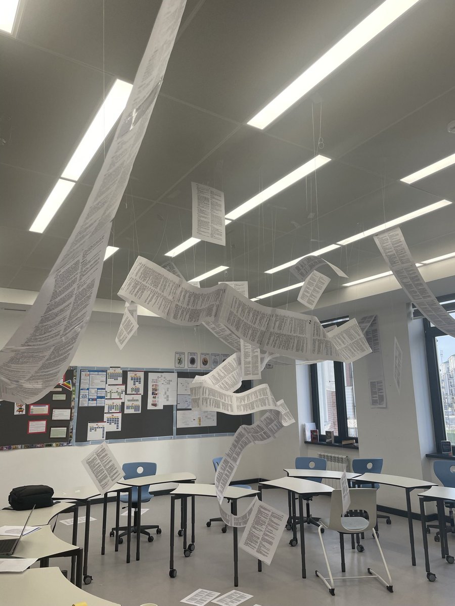 The most wonderfully outside the box display of book week was…