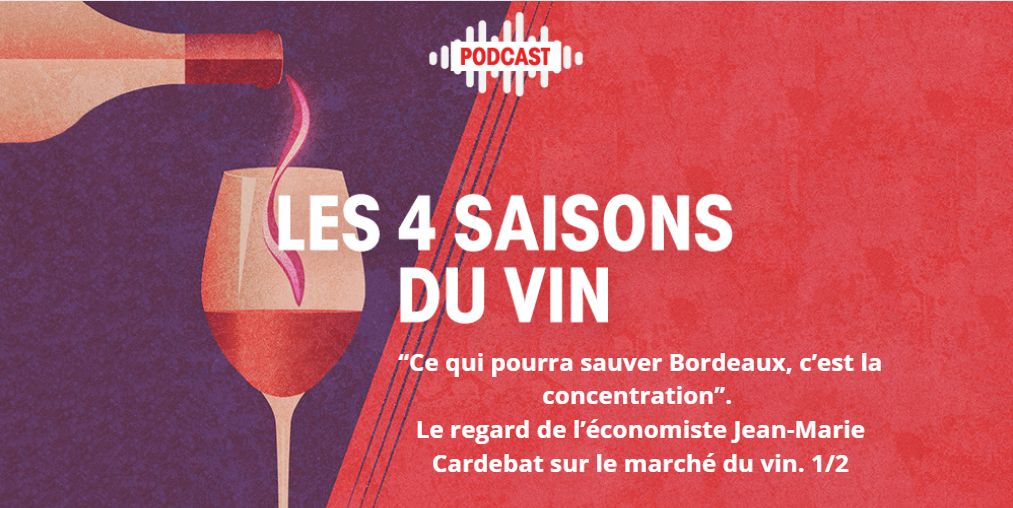 PODCAST. « Ce qui pourra sauver Bordeaux, c’est la concentration », estime l’économiste Jean-Marie Cardebat  sudouest.fr/vin/podcast-ce…