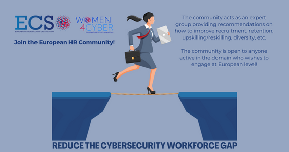 Have you heard of the European HR Community?
Anyone can become a member! 🤩

Together with @Women4Cyber, ECSO develops a community to discuss concrete tools that the cybersecurity industry could support HR with.

More here: bit.ly/3T7mRKp