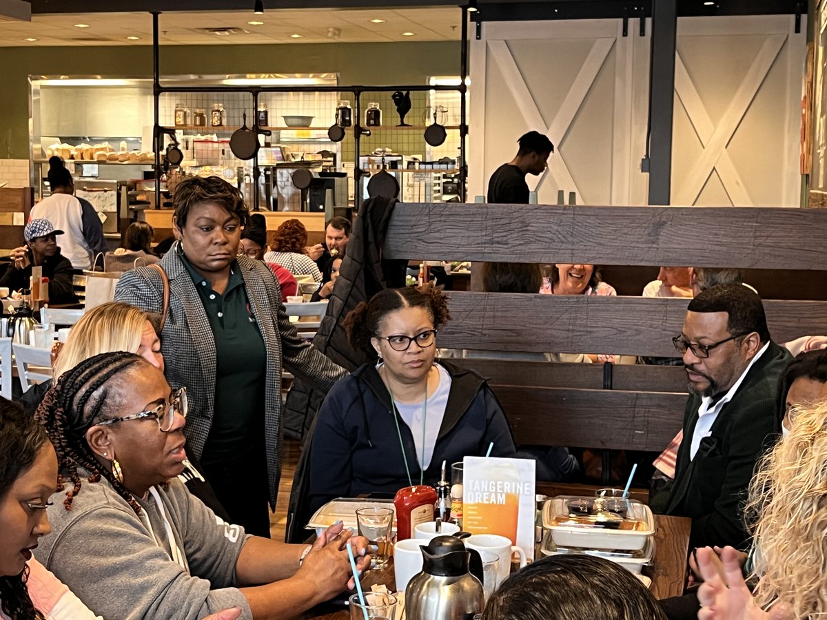 NormandySC1's tweet photo. Superintendent @DocTrip2 spent his first week in the district listening, learning, and having conversations with staff. Friday he met with counselors and social workers during their professional development.
#NormandyStrong #Normandyproud #Welcome https://t.co/Dwpdo47vas