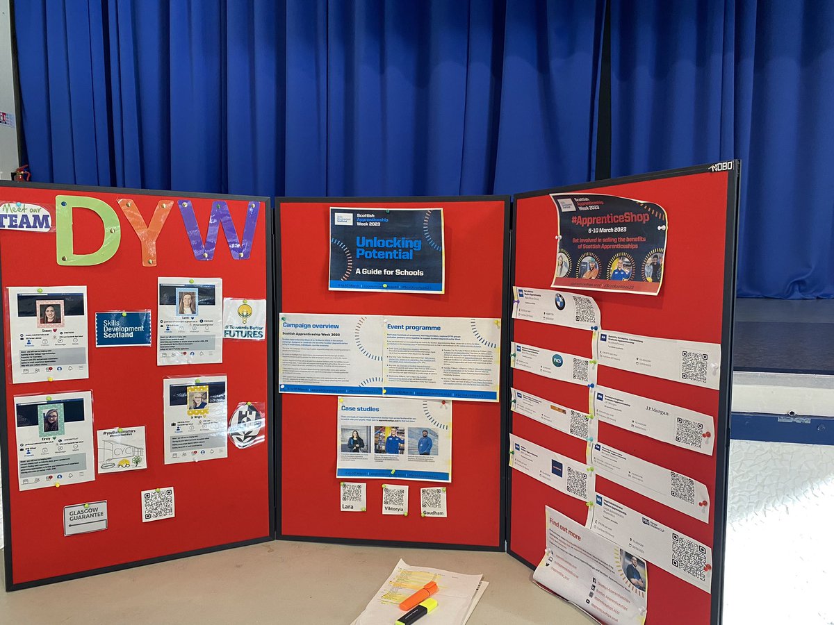CHS apprenticeshop has started come see us at lunch time for Glasgow guarantee registration and applying for current vacancies #ApprenticeShop #ApprenticeshipWeek23