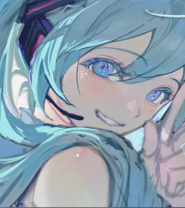 ミクさん途中 