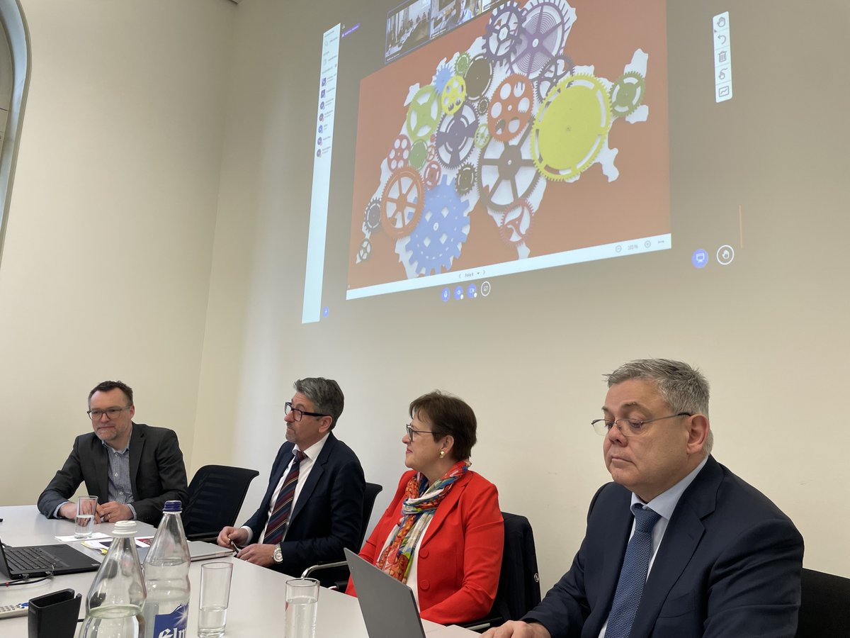 Adrian Zimmermann (@adrian_zi) on Twitter photo Die Jahresversammlung des Vereins <a href="/parldigi/">Parlamentarische Gruppe Digitale Nachhaltigkeit</a> findet heute im Haus der Kantone statt. Vielen Dank <a href="/pgiarritta/">Peppino Giarritta</a> fürs Hosting des Events und für die Einblicke in die Arbeit der <a href="/DigitalGovCH/">Digitale Verwaltung Schweiz</a> ! <a href="/EdithGraf/">Edith Graf-Litscher</a> <a href="/FGrueter/">Franz Grueter</a> <a href="/maemst/">Matthias Stürmer @maemst@swiss.social</a> Die Jahresversammlung des Vereins <a href="/parldigi/">Parlamentarische Gruppe Digitale Nachhaltigkeit</a> findet heute im Haus der Kantone statt. Vielen Dank <a href="/pgiarritta/">Peppino Giarritta</a> fürs Hosting des Events und für die Einblicke in die Arbeit der <a href="/DigitalGovCH/">Digitale Verwaltung Schweiz</a> ! <a href="/EdithGraf/">Edith Graf-Litscher</a> <a href="/FGrueter/">Franz Grueter</a> <a href="/maemst/">Matthias Stürmer @maemst@swiss.social</a>