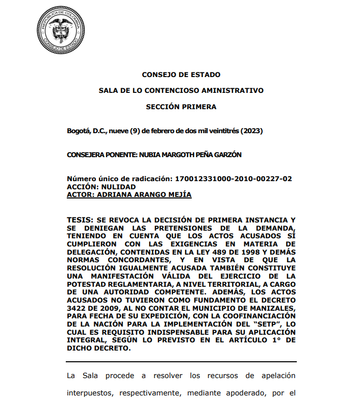 articulo20's tweet photo. SENTENCIA RECOMENDADA 🗣
#Contencioso #EntesTerritoriales #Transporte
¿Pueden los alcaldes municipales delegar la expedición de normas en materia de tránsito y transporte? Responde el @consejodeestado
RAD: 00227-02 https://t.co/X9bZLHyTB5