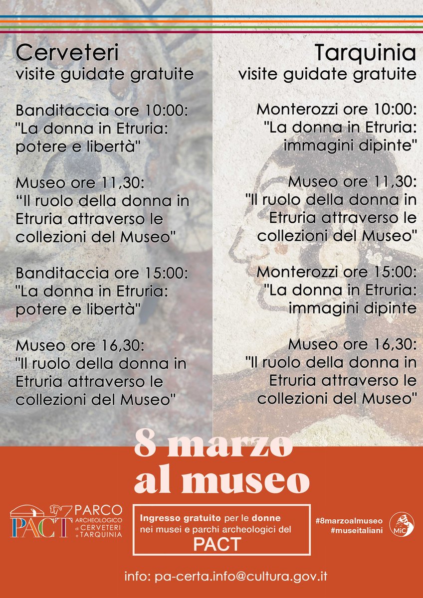 PACT Parco Archeologico di Cerveteri e Tarquinia tweet media