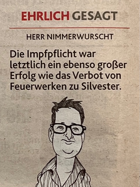 IMPFPFLICHT - EIN TOTALROHRKREPIERER
