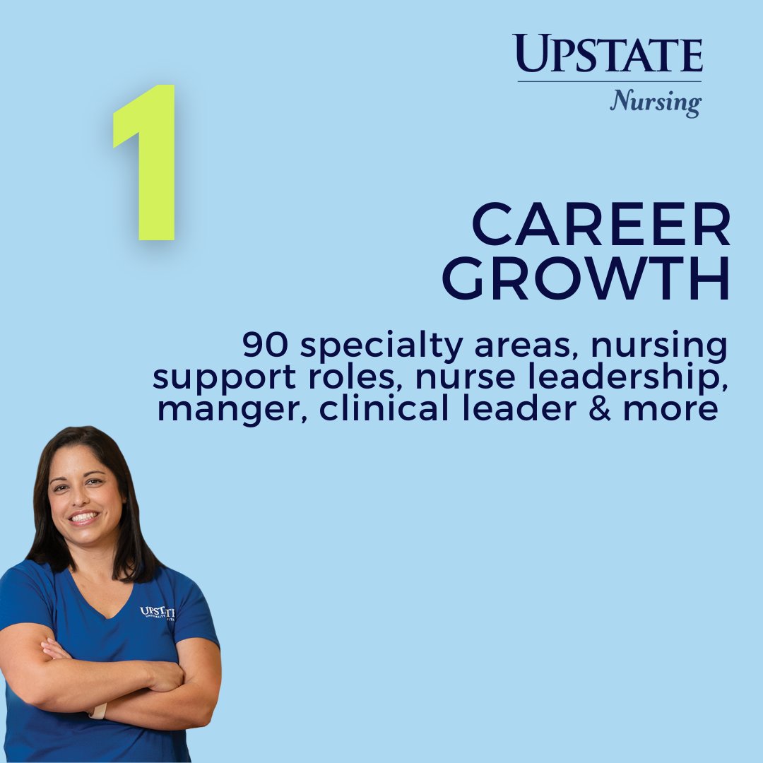 upstate_nursing's tweet photo. Job openings can be seen at the link below!
https://t.co/6Ay0e3hHyY
Questions? Send us a DM or email nrecruit@upstate.edu to speak to one of our recruiters!
#hiring #nursing #nurse #nurselife #springgrad #rn #rnstudent #nursingstudent https://t.co/EQnqllcz6N