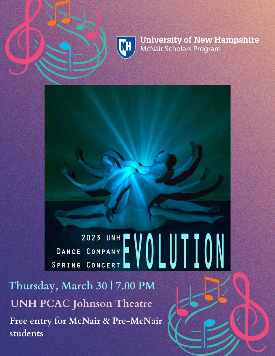 Mark your calendars! This is one of only TWO cultural events left for the spring semester. Please RSVP to Kate.Luksha@unh.edy by Friday, March 17. We hope you will join us! 😄🎼