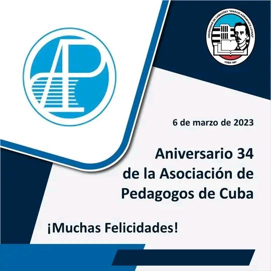 Felicidades a todos nuestros pedagogos.#CubaPorLaVida