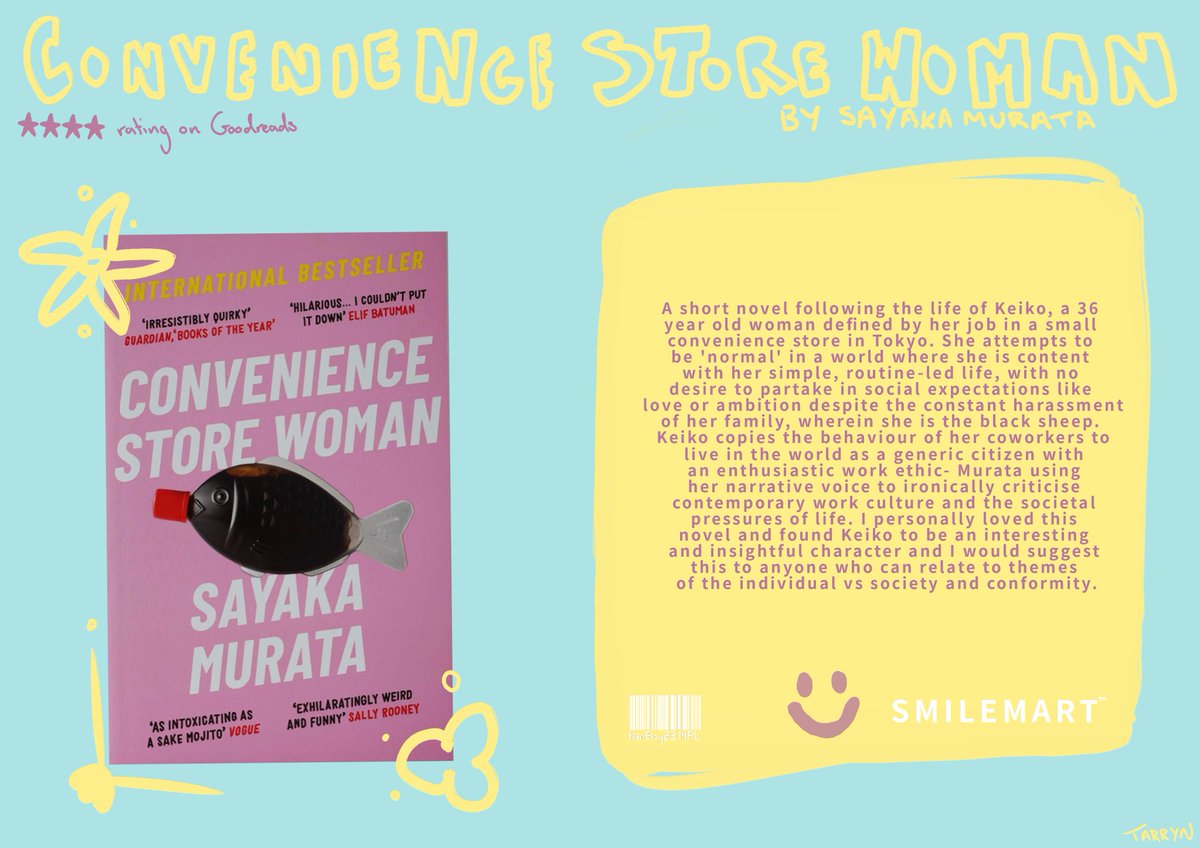 F6thLRCs's tweet photo. Our Enrichment Book Club students have put together a quick list of their favourite books and why you should read them. Here's a review of Convenience Store Woman by @sayakamurata , available now in the LRC!
#reading #readingforpleasure #librarys #books #quicklist #ebc https://t.co/HFsAbBIO48