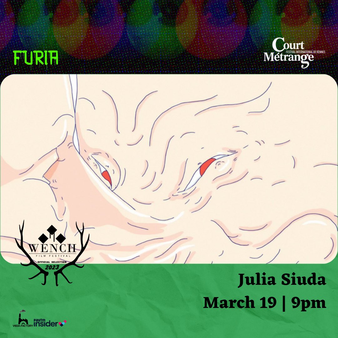 1 carte blanche offerte par <a href="/WenchFilmFest/">𝐖𝐞𝐧𝐜𝐡 𝐅𝐢𝐥𝐦 𝐅𝐞𝐬𝐭𝐢𝐯𝐚𝐥</a> de Mumbai. 4 films/ 4 réalisatrices - 1 envie : mettre en avant les talents féminins que le cinéma de genre (et plus largement le cinéma dans son ensemble) a trop tendance à invisibiliser #Cinema #CarteBlanche #Realisatrice #Courtmetrage