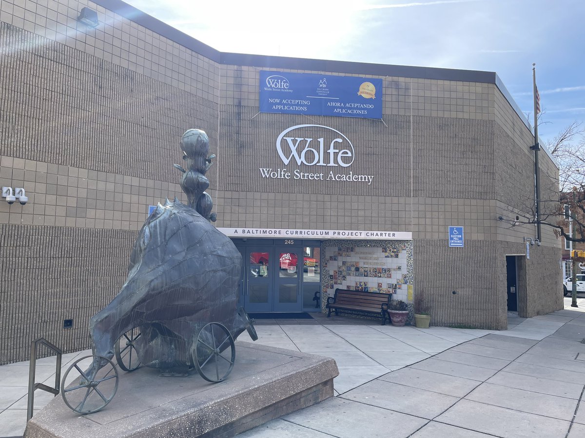 AFT (@aftunion) on Twitter photo πΆ Good morning, Baltimore! πΆ
Weβre joining our @BTUBaltimore <a href="/AFT_Maryland/">AFT-Maryland</a> family at Wolfe Street Academy, a community charter school with wraparound services. Follow along in the thread below. πΆ Good morning, Baltimore! πΆ
Weβre joining our @BTUBaltimore <a href="/AFT_Maryland/">AFT-Maryland</a> family at Wolfe Street Academy, a community charter school with wraparound services. Follow along in the thread below.