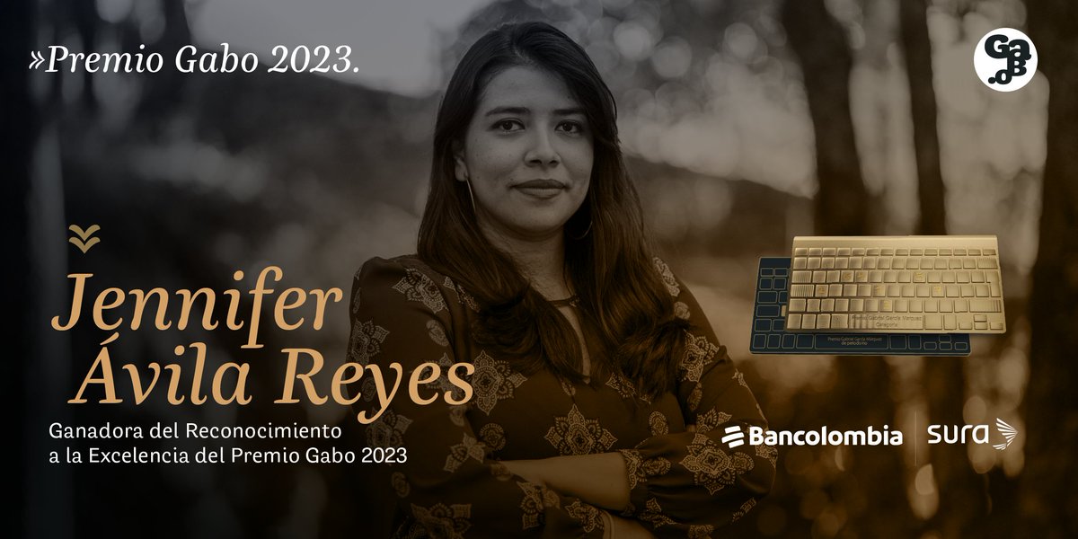 🎉Hoy se cumplen 96 años del nacimiento de #Gabo.

¿Cómo lo celebramos? 🧐

El Consejo Rector de la <a href="/FundacionGabo/">Fundación Gabo</a> ha otorgado el Reconocimiento a la Excelencia 🏅del #PremioGabo 2023 a la periodista y documentalista <a href="/jenalear/">Jennifer  Avila</a>. 🇭🇳

👉🏾 bit.ly/3JefOMw 

Abrimos🧵