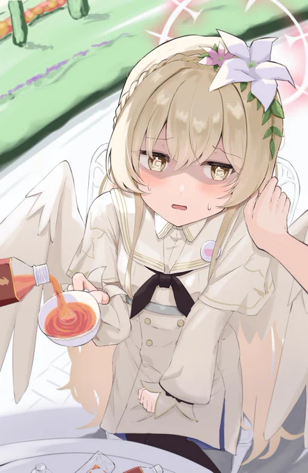 遠慮しなくていいからね、ナギサ…#ブルアカ 