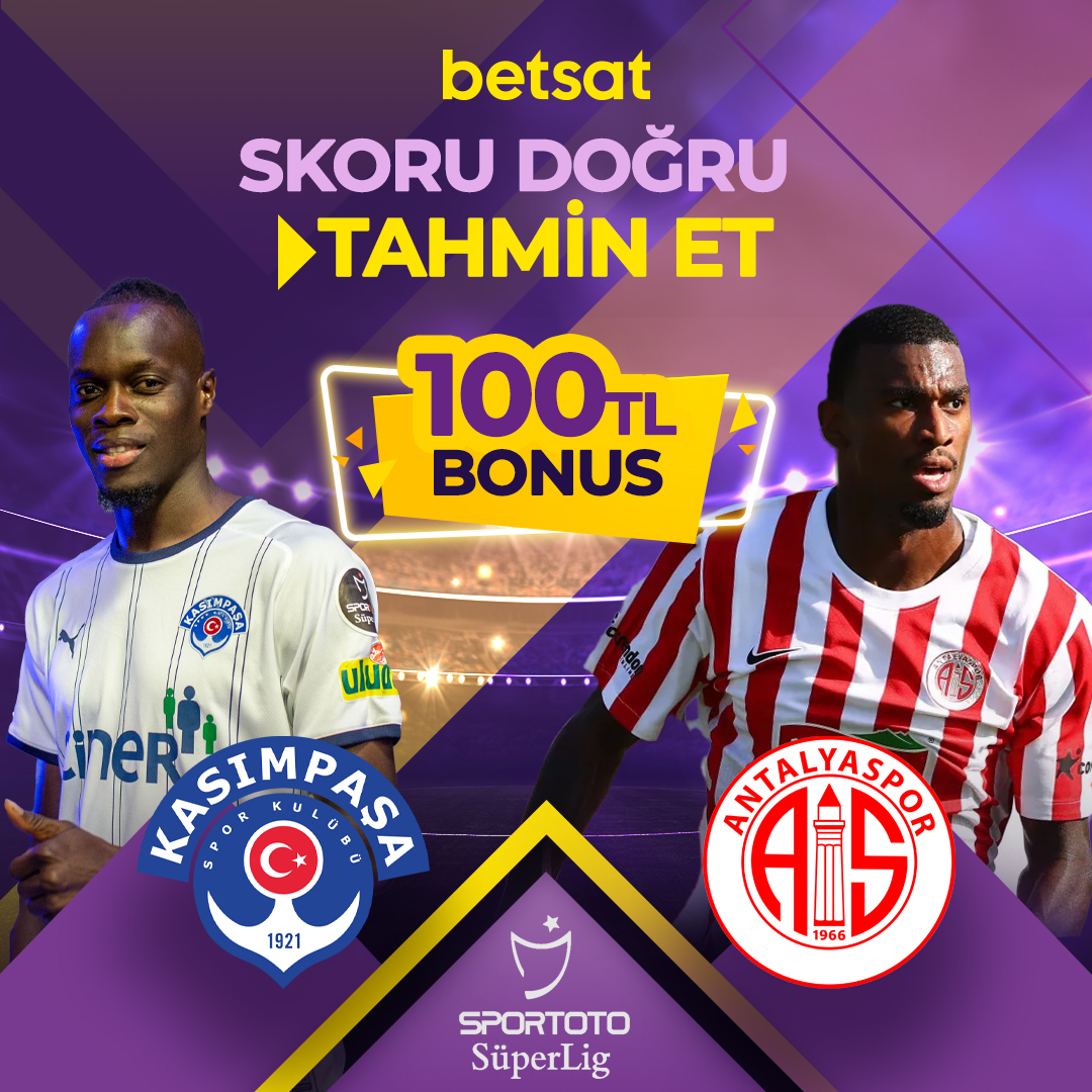 betsat_official's tweet photo. Betsat'ta 1⃣0️⃣0️⃣ TL #bonus sizi bekliyor. 🔥 

#Kasımpasa⚽️🆚⚽️ #Antalyaspor
 
Yapmanız Gerekenler;
🔁#RT 
👤 #Betsat kullanıcı adını ve tahminini yaz
👥1 Arkadaşını etiketle
✅Twitter sayfamızı #takip et

📢 07.03 Salı günü kazanan kullanıcılar açıklanacaktır. #süperlig https://t.co/GgnM5wVnIU
