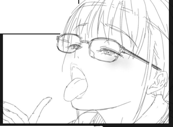 原稿の下描き中です!✏️✊✨ 