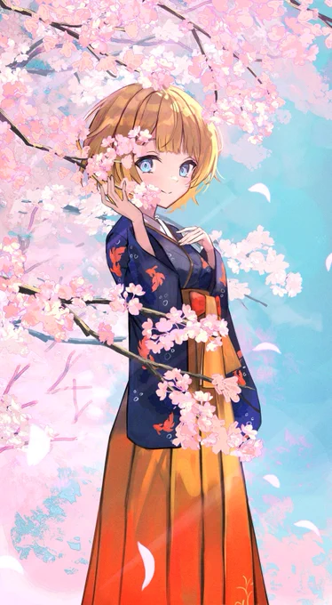 Cherry blossom#ameliaRT 