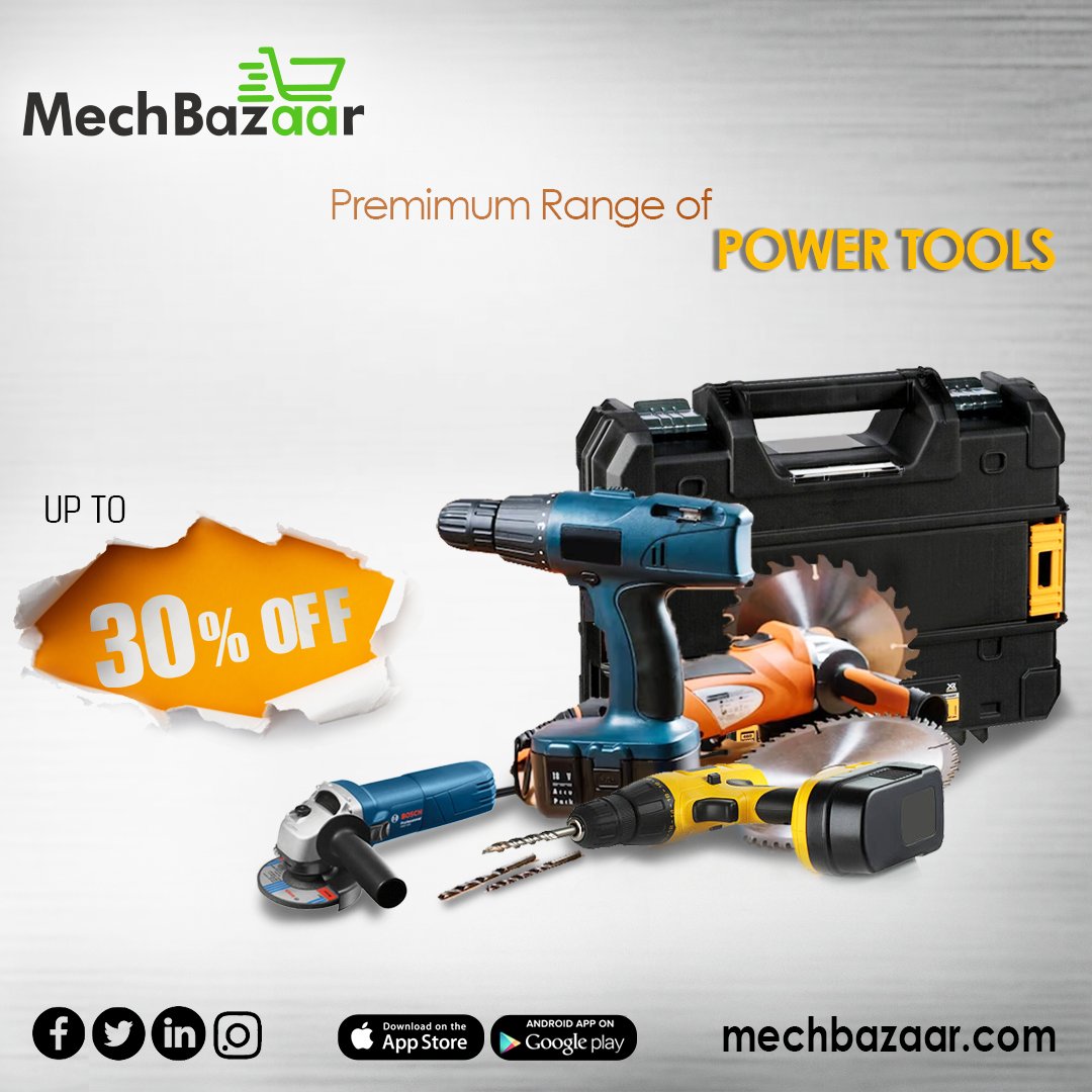 mechbazaar's tweet photo. Get the Job Done Quickly and Efficiently with Our Powerful Tools.

Visit Us: https://t.co/dMLcrSCzLl

#industrialtools #powertools #drill #makita #DEWALT #Bosch #mechbazaar https://t.co/EGEzjhmrh5