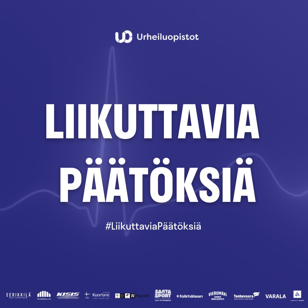 Kiri kohti eduskuntavaaleja on alkanut! 
Kävimme läpi vaaliohjelmat liikunnan näkökulmasta. Miten puolueesi ratkaisee liikkumattomuuden? Lue blogi👉urheiluopistot.fi/uutiset/vaalik… #LiikuttaviaPäätöksiä <a href="/kokoomus/">Kokoomus</a> <a href="/Demarit/">Sosialidemokraatit</a> <a href="/persut/">Perussuomalaiset</a> <a href="/vihreat/">Vihreät - De Gröna</a> <a href="/keskusta/">Suomen Keskusta</a> <a href="/KDpuolue/">Kristillisdemokraatit | KD</a> <a href="/vasemmisto/">Vasemmistoliitto</a> <a href="/sfprkp/">SFP • RKP</a> <a href="/LiikeNyt/">Liike Nyt</a>