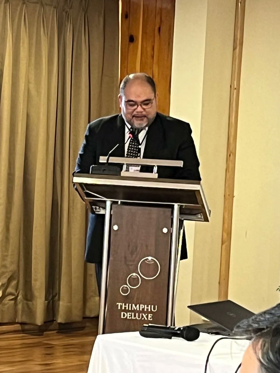 PeerSouthAsia's tweet photo. "Hospitals are the first line of defense in responding to disasters, as we've seen from past events in Turkey and Nepal. They need to remain functional and ready to respond", Mr. John Abo, Technical Lead, @ADPCnet adds while introducing PEER during the HOPE training in #Bhutan. https://t.co/snhLoKnw08