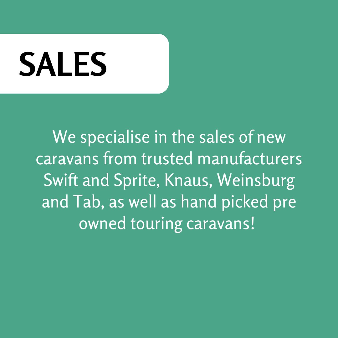BMVLEISURE's tweet photo. For all things caravans, you need Blackmore Vale Leisure ☑️ 

#caravan #caravansales #caravanhire #familybusiness https://t.co/tU6J1Xa3qb