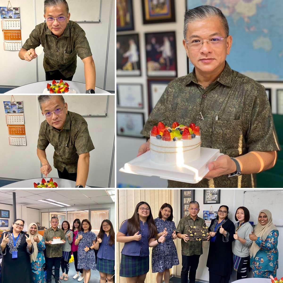 MejChang's tweet photo. Many thanks for your kind wishes 🎂❤️
#HappyBirthday #LovePenang #Penang2030 #XPressFeeders #AKShipping #AKAcademy #AKFam #LogM #LogMJLC #PakarLogistik #Logistician #WomenLogistician #ChangKahLoon #曾家麟 #黄佳宓 #物流師 #LifelongLearning #Maritime #Logistics #SupplyChain https://t.co/Qy1bCgD240