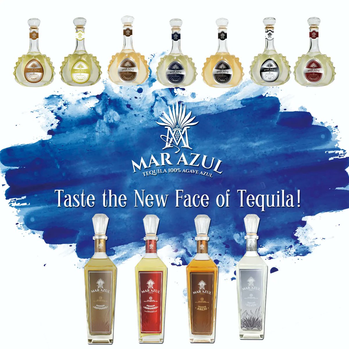 Mar Azul Tequila is the best all natural flavored tequila.  I love that they are a family owned business from here in #SanAntonio it's available at all The Total Wine and More stores all across Texas 🍹 marazultequila.com