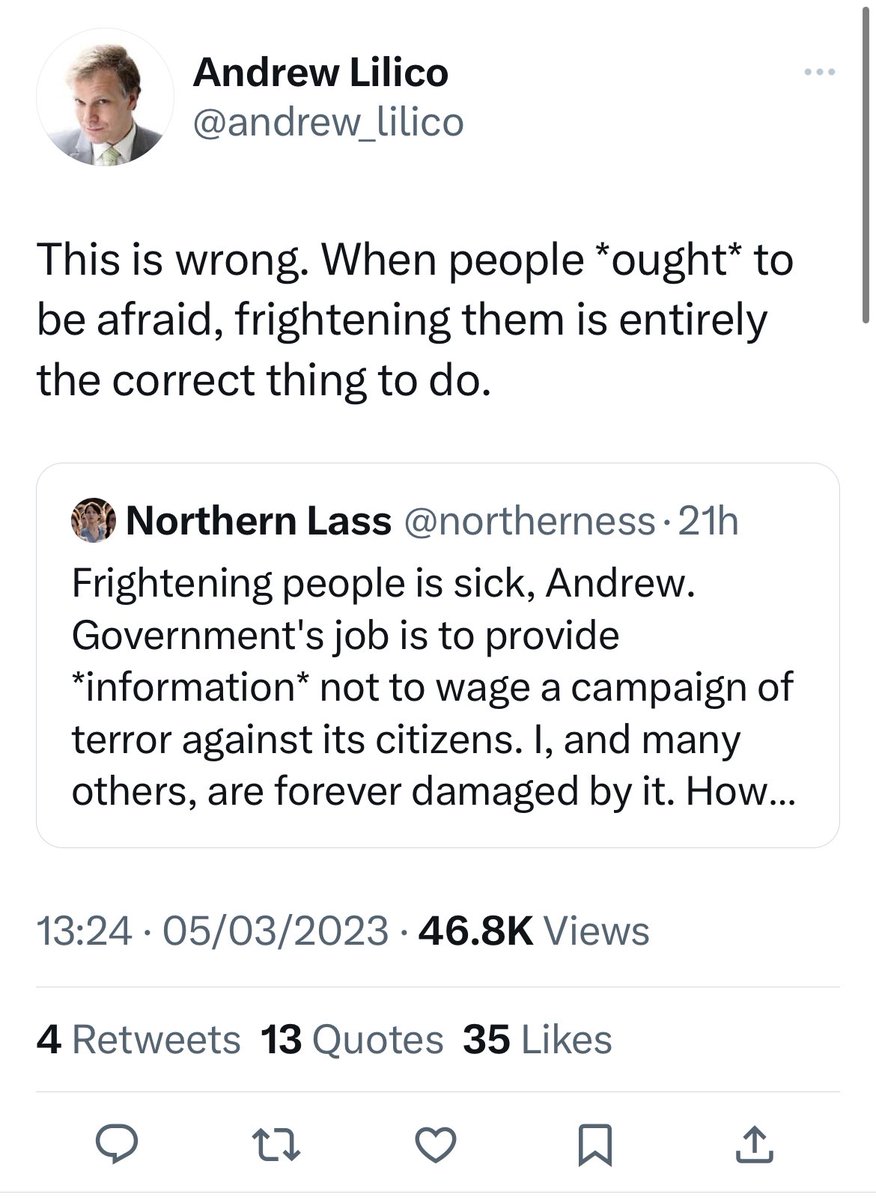 Behaviourist thinking has become so embedded that people don’t even realise when they’re doing it - and even avowed libertarians and classical liberals are now at ease with making free will disappear. 🫠 

Example:
