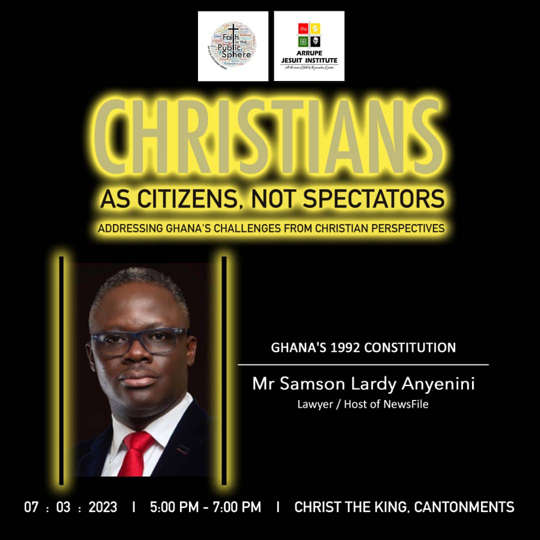 AJI_Ghana's tweet photo. Don't miss this important conversation happening tomorrow, 7th March 2023, at the Christ the King Parish Hall, Cantonments.
See you there!
#CitizensNotSpectators
#AJI https://t.co/JPTmmhkcef