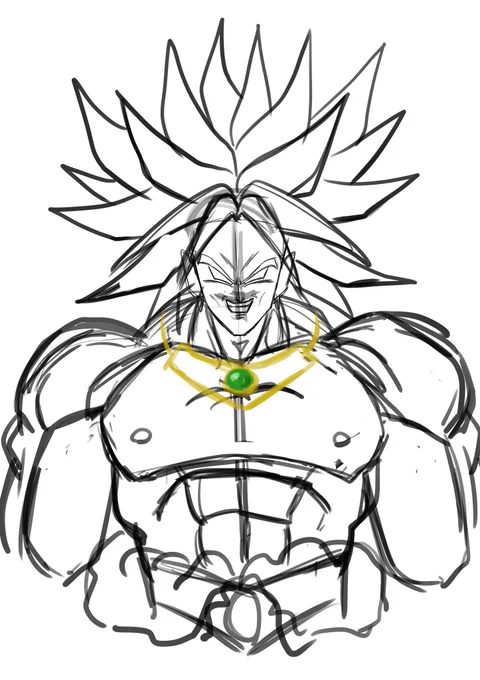 ラクガキブロリー 