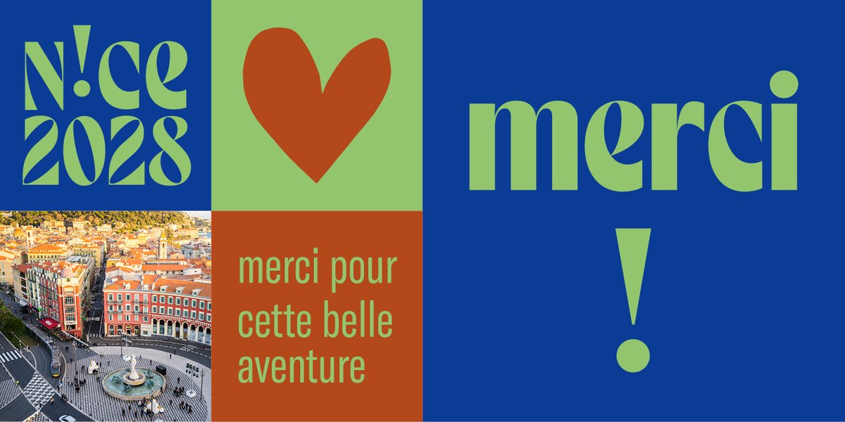 🎉 Félicitations à <a href="/Rouen/">Ville de Rouen</a>, <a href="/BourgesBerry/">Bourges Berry Tourisme</a>, <a href="/montpellier_/">Ville de Montpellier</a> et <a href="/ClermontFd/">Clermont-Ferrand</a> !

Bonne chance et bonne fin de parcours à chacune de ces villes pour devenir Capitale européenne de la Culture en 2028 ! 💕

Merci à tous d'avoir partagé l'aventure #Nice2028 👏