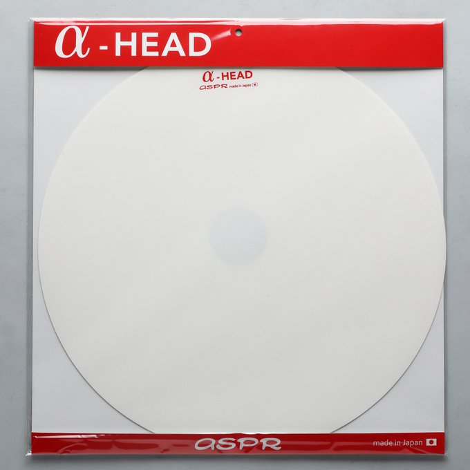 【Now on sale!!α-HEAD・アルファヘッド】　打面はASPRヘッドと同一のコーテッドフィルム、特殊なメッシ