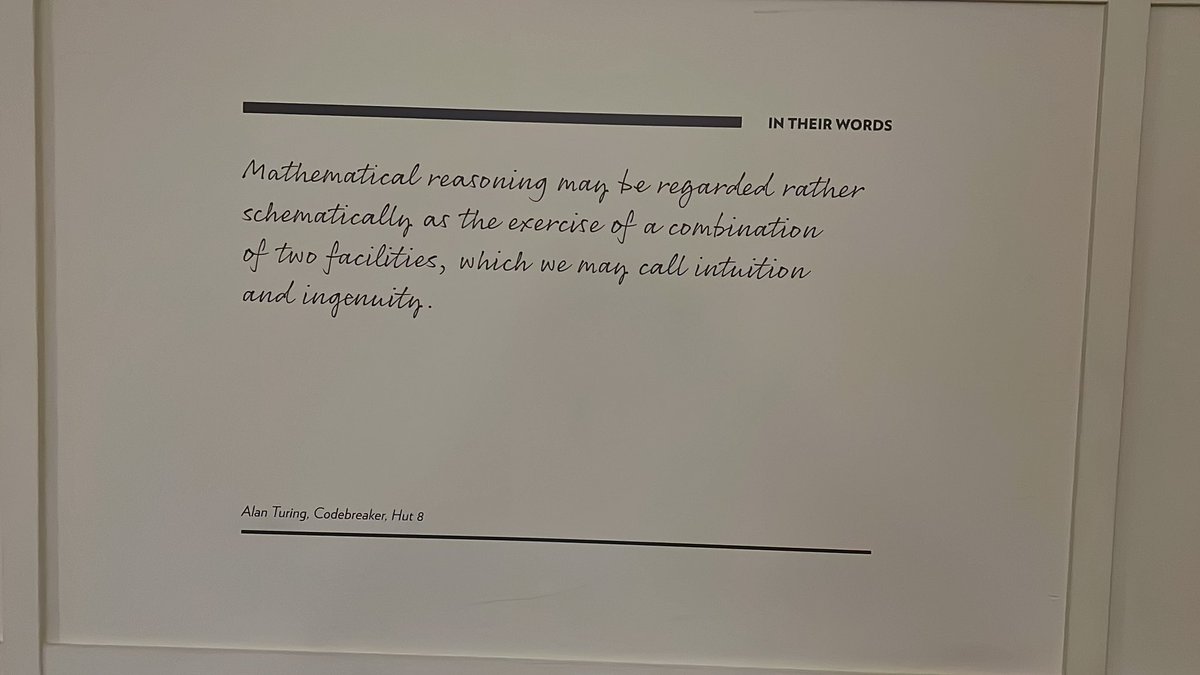 Enjoying exploring the huts here <a href="/bletchleypark/">Bletchley Park</a> this morning #InspirationalQuotes