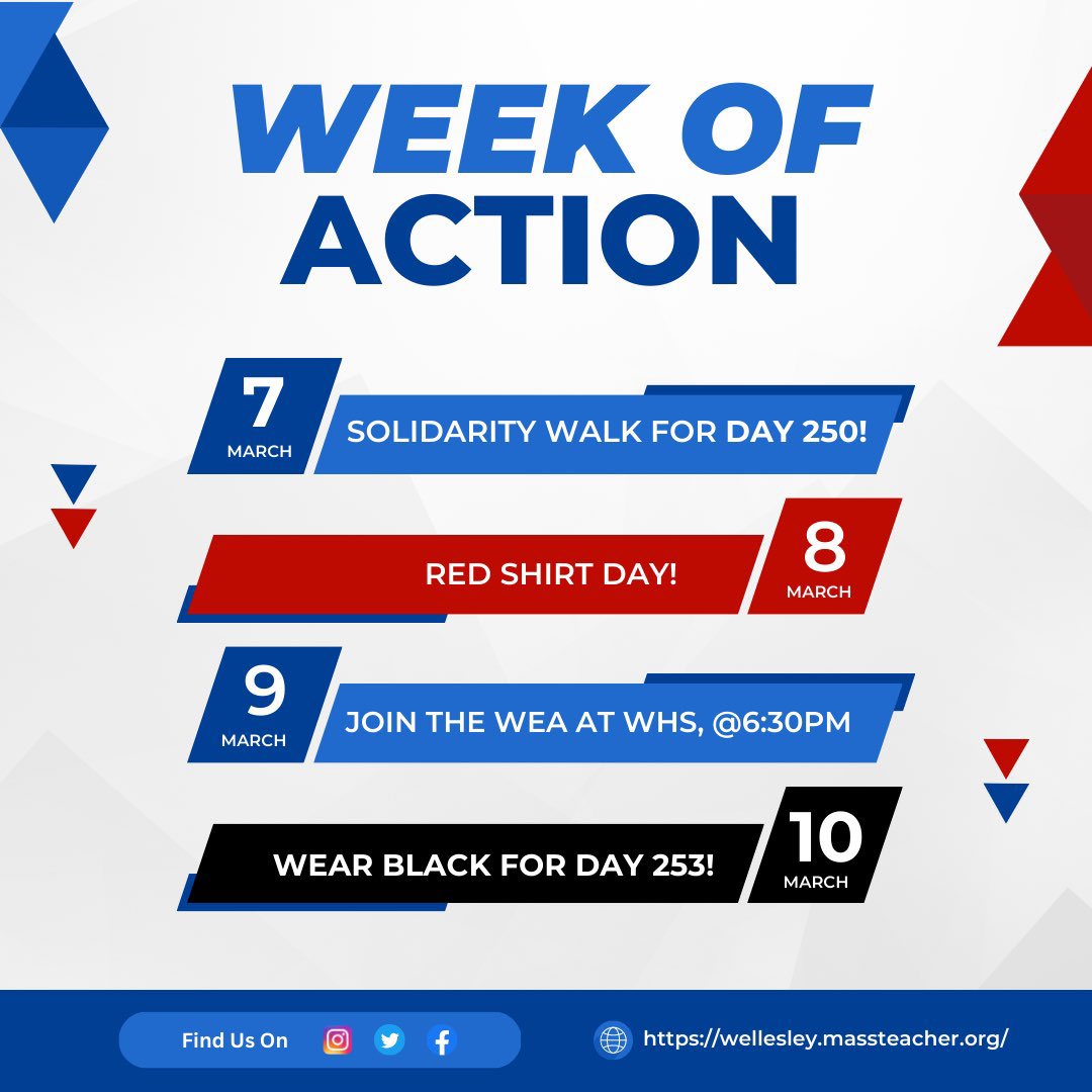 WEAunion's tweet photo. BIG WEEK! A lot happening 3/6-3/10!! #FairFive #CollectiveAction #1u https://t.co/986ESlKfht