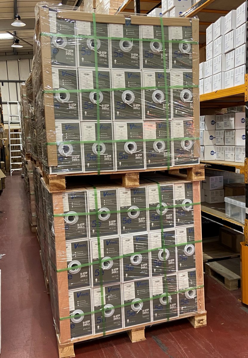 What a great way to start the week... We've just had a huge #cable #delivery filling our warehouse! 😍🚚📦

Come and get in touch with us today for all your cable needs 👇

📞 01772 336 111
📧 sales@qedgroup.co.uk
🌐 https://t.co/iSuFY01mCE

#happymonday #installations #cctv 