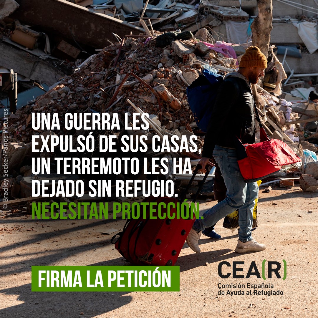 CEARefugio's tweet photo. 🔴Un mes después hay personas atrapadas en las zonas afectadas que necesitan protección. Urge:

▪️Activar Directiva de Protección Temporal
▪️Vías legales y seguras: visados humanitarios, ampliar programas de reasentamiento 
▪️Eliminar visado de tránsito

👉🏾https://t.co/suv4Sipe3t https://t.co/XwrUY0Xl07