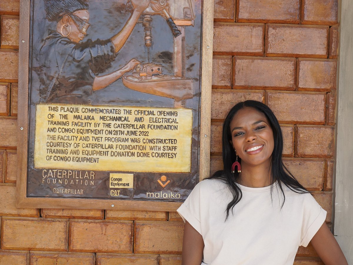 Noellacc's tweet image. I can't believe it's been a year since we opened our technical training program in partnership with @CatFoundationTS. Through our mechanical and electricians vocation classes, our first cohort of young women and men will be able to kickstart their careers in the industry.