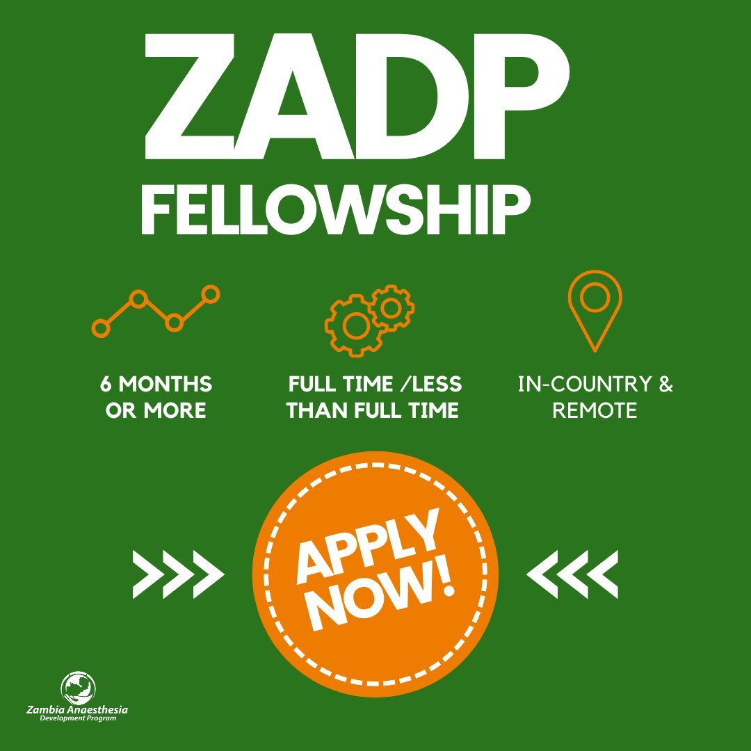 📢Calling all anaesthesia trainees 📢

A fantastic opportunity to help support anaesthesia training in Zambia (either in-person or remotely), and to learn a million new things.

More info in link 👇

friendsofgadp.my.canva.site/zadp-fellowship