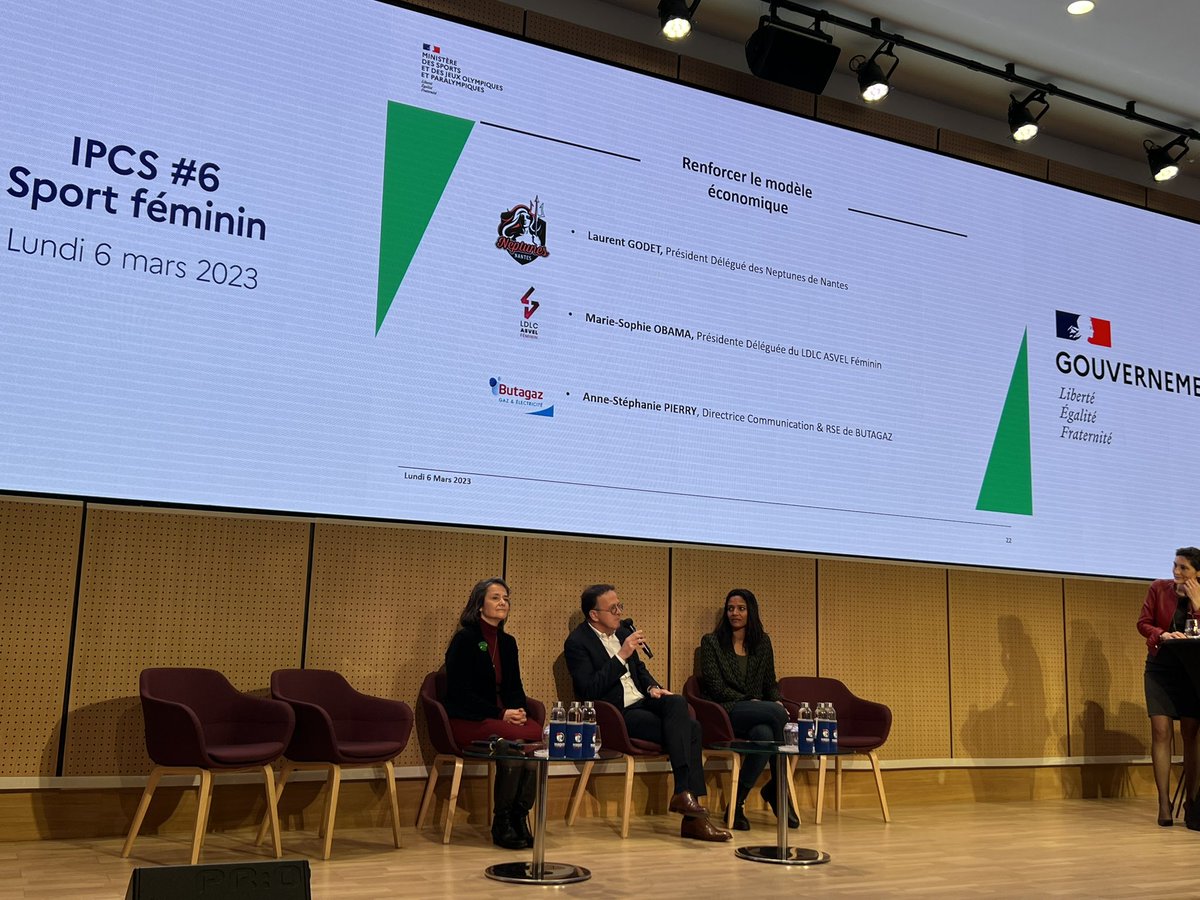 La <a href="/LFH_Officiel/">LFH_Officiel</a> est bien représentée auj 😉 @neptunes_hand <a href="/Butagaz/">BUTAGAZ</a> pour ensemble travailler à une meilleure médiatisation et visibilité du sport féminin et du 🤾🏽‍♀️. On aussi <a href="/FDJsport/">Hunting Machine</a> et <a href="/lidlfrance/">Lidl France</a> à nos côtés auj 🙌🙌🙌🙌 🙌 #inspirante. Merci.