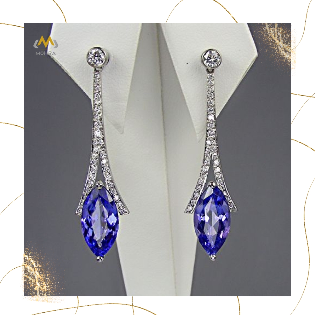 Don't miss out on the chance to own these stunning earrings! 💎✨
📩 Dm us
#tanzanite #Mohra #mohraindia #Earrings #tanzaniteearrings #Jewelry #tanzanitejewelry #gift #earringmaker #earringshop  #tanzanitestone #gemstoneearrings #womenaccessories #latestfashion