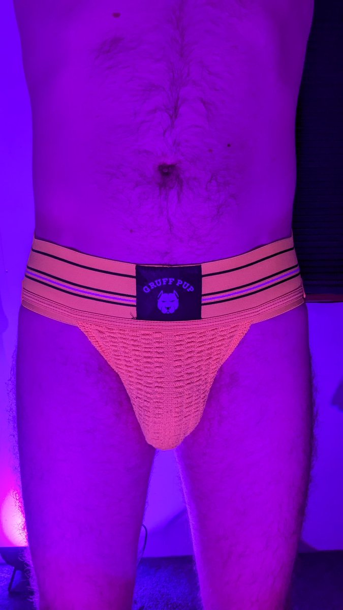 MoresChapman's tweet photo. Decided to go with my Gruff Pup jock today #jockstrap #diryjockstrap #gaybear #underwear #gearfetish #sportsgear #hairy #foreskin #kink #leather #pup #pisspig #jockstrapmonday https://t.co/AR3N0IPmcS