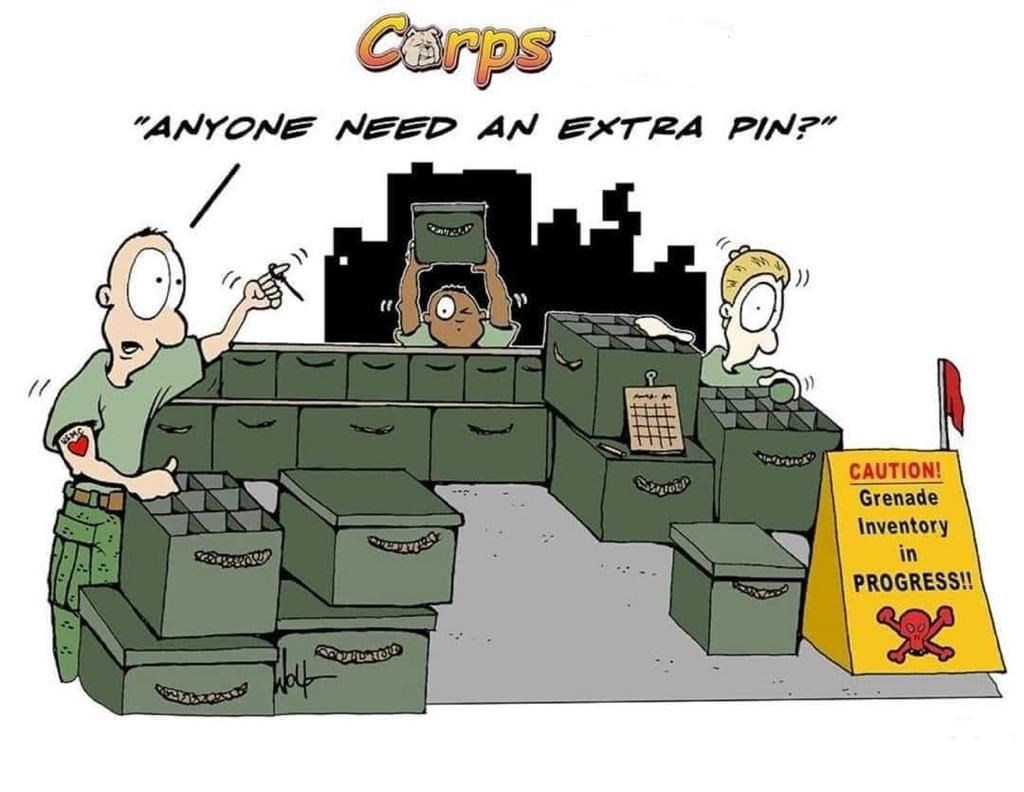 CaptDKS's tweet image. Only place where discovery of an extra Pin would cause all hell to break loose #HumorinUniform @nitingokhale @SandeepUnnithan @JohnsonOdakkal @anuragbisen @Arun_Golaya @rahulsinghx @ShivAroor @manupubby @rajatpTOI @ajaynewsman @AmritaNayak3 @amitabhprevi @palepurshankar @bsdhanoa