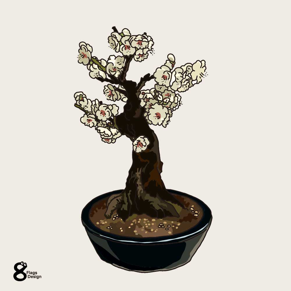 梅の花
無料イラスト素材です。

サイトで無料ダウンロードできます

vectorshelf.com/pl171/
#イラストレーター #イラスト