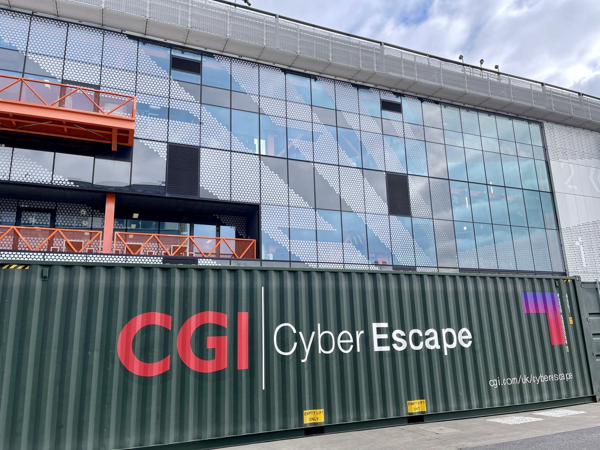 HereEast's tweet photo. Look what arrive at #HereEast today! #CyberEscape rooms 💻 

Do you think you could crack the code and escape? #cybersecurity 

Learn more 📲 https://t.co/NfnQUJDSoD https://t.co/OJrMdJGpTr