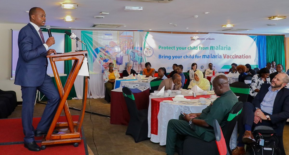 WHOKenya's tweet photo. Kenya will this week launch the malaria vaccine expansion to cover an additional 25 sub-counties in the endemic Lake region, following a successful pilot that has seen substantial reduction in severe malaria attacks &amp; deaths &amp; less child hospital admissions. https://t.co/WeJ042xXjc