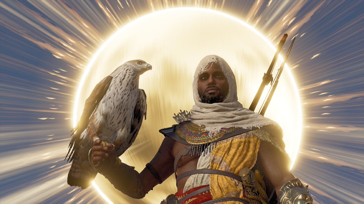 G_Assassin90's tweet photo. #MedjayMonday
#AssassinsCreedOrigins #Bayek https://t.co/a8FNfpk8gD